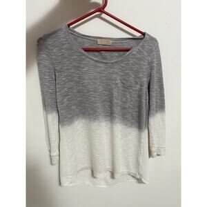 Language Women’s Top Long Sleeve Size M Open Back